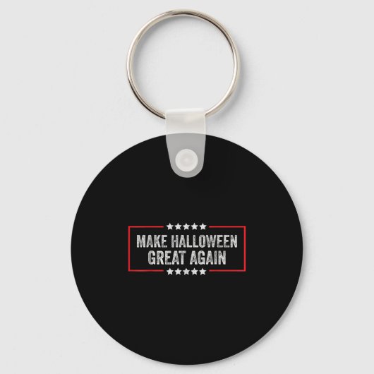 Make Halloween Great Again Sleutelhanger (Voorkant)