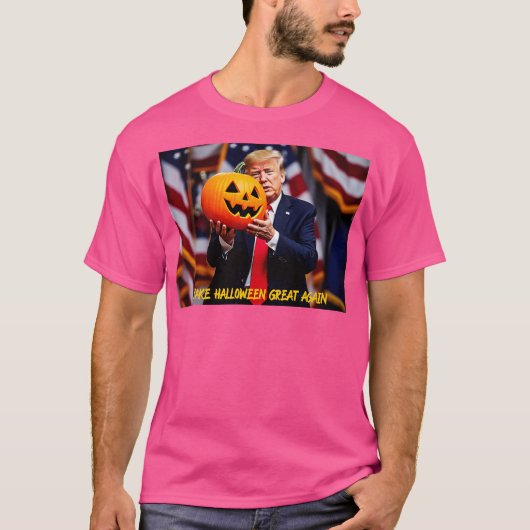 Make Halloween Great Again T-shirt (Voorkant)