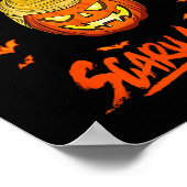 Make Halloween Scary Again Funny Trump  Poster (Hoek)