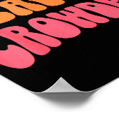 Make Heaven Crowded Christian Faith Bible Church Q Poster (Hoek)