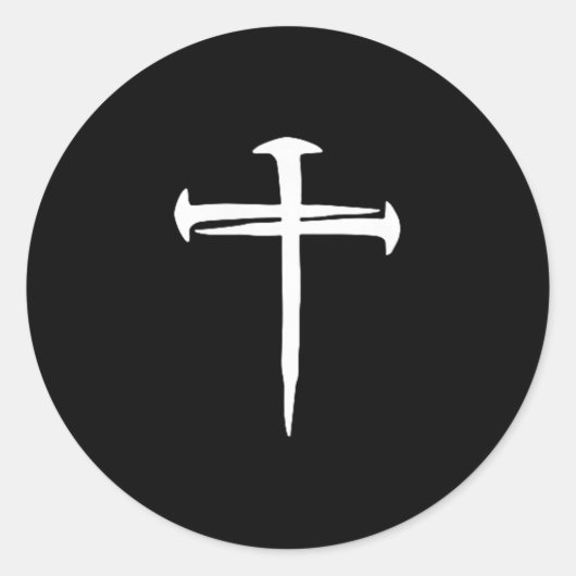 Make Heaven Crowded - Front And Back  Ronde Sticker (Voorkant)