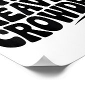 Make Heaven Crowded Men And Women Jesus Bible Chri Poster (Hoek)