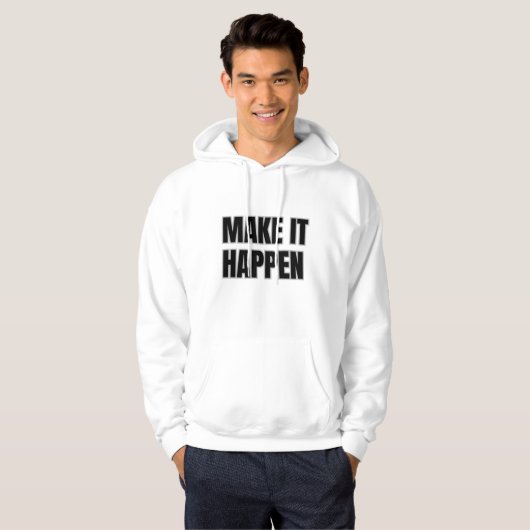  Make It Happen Adult Pullover Hoodie (Voorkant volledig)