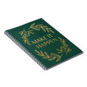 Make It Happen Journal Notitieboek (Rechterzijde)