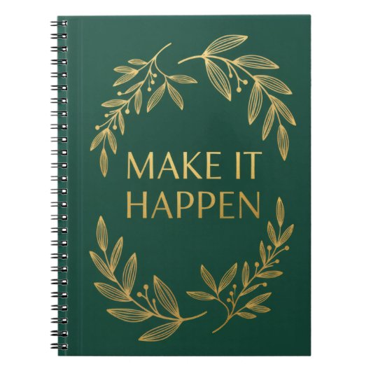 Make It Happen Journal Notitieboek (Voorkant)