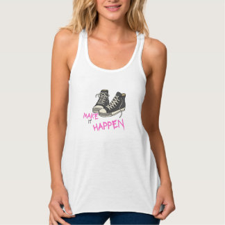 Make It Happen – Motivational Quote Design Tanktop