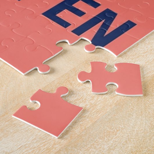 Make it happen motivational quote legpuzzel (Zijkant)