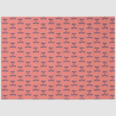 Make it happen motivational quote tissuepapier (Voorkant)