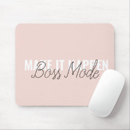Make It Happen Personalized Mouse Pad – Feminine C Muismat