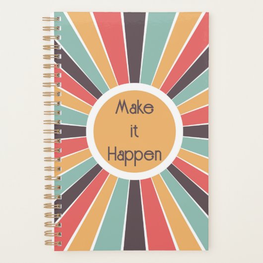 Make It Happen Retro Planner (Voorkant)
