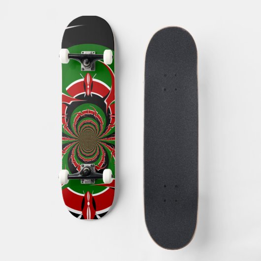 Make It Kenyan Persoonlijk Skateboard (Voorkant)