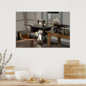 Make It Naai fijne kunst print (Keuken)