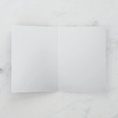 Make It Yours: Custom Folded Christmas Card Kaart (Binnen)