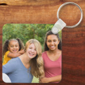 Make It Yourself - Custom Double Sided 2 Photo Sleutelhanger (Achterkant)