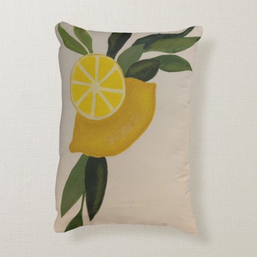 Make Lemonade Accent Kussen (Achterkant (Verticaal))
