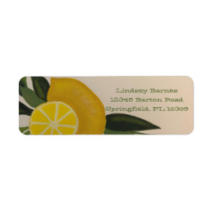 Make Lemonade Etiket