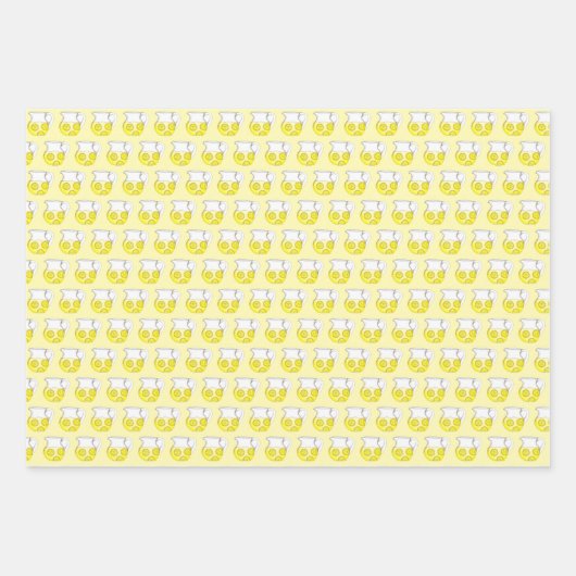 Make Lemonade Lemon Ade Pitcher Citrus Fruit Drink Inpakpapier Vel (Voorkant)