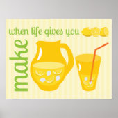 Make Lemonade Poster (Voorkant)