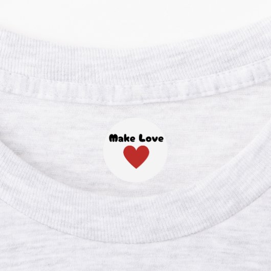 Make Love Hearts 2024 Labels (Aangebracht)