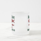 Make Love not Lutefisk Funny Scandinavian Matglas Koffiemok (Center)