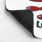 Make Love Not Lutefisk Muismat (Hoek)