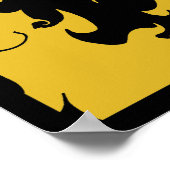 Make Love Not War Hippie Girl Poster (Hoek)