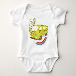 Make Love Not War Van ~ 60s Hippie Peace Sign Romper