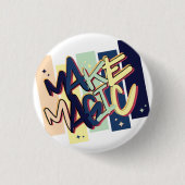 Make Magic Ronde Button 3,2 Cm (Voorkant)