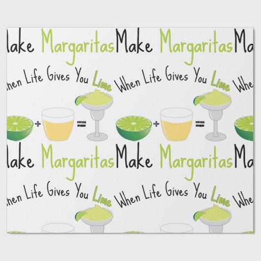 Make Margaritas Cadeaupapier (Vlak)