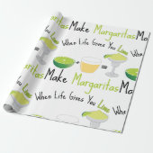 Make Margaritas Cadeaupapier (Uitgerold)