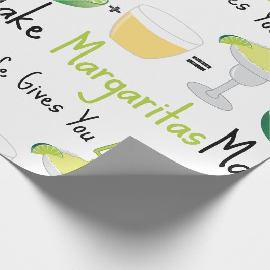 Make Margaritas Cadeaupapier (Hoek)