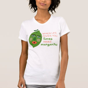 Make Margaritas Funny Limoen Whimsical T-shirt