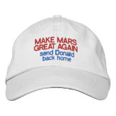 Make Mars Great Again Grappig Anti Donald Trump 20 Pet (Voorkant)