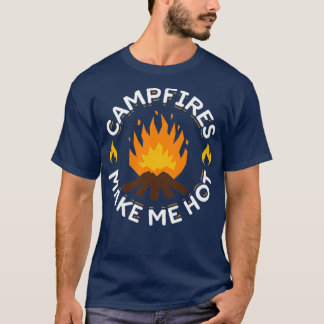 Make Me Hot Funny Camping T-shirt