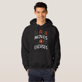 MAKE MOVES heren sweatshirts Hoodie (Voorkant volledig)