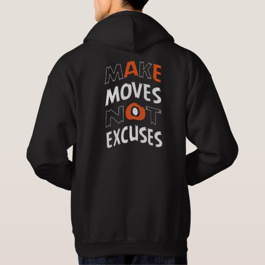MAKE MOVES men's hoodies (Achterkant)