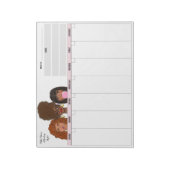 Make Moves Weekly Notepad Notitieblok (Linkerzijde)
