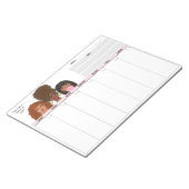 Make Moves Weekly Notepad Notitieblok (Schuin)