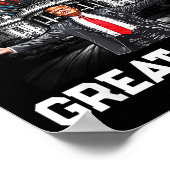 Make New Year Great Again Happy New Years Eve Day  Poster (Hoek)