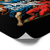 Make No Peace With Evil Archangel Michael Jesus Go Poster (Hoek)