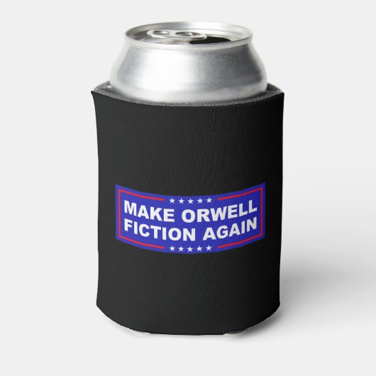 Make Orwell Fiction Again Blikjeskoeler (Blikje Achterkant)