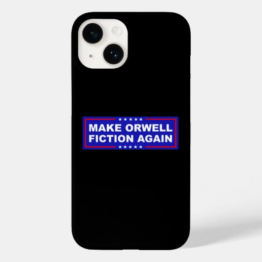 Make Orwell Fiction Again Case-Mate iPhone Case (Achterkant)