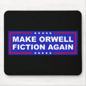 Make Orwell Fiction Again Muismat (Voorkant)
