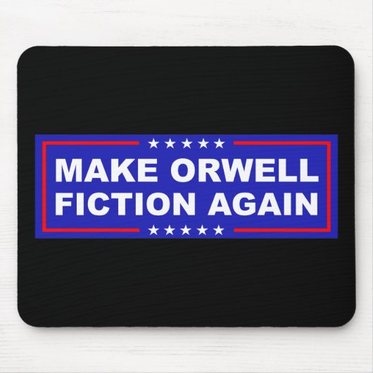 Make Orwell Fiction Again Muismat (Voorkant)