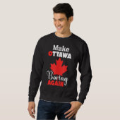 Make Ottawa Boring Opnieuw Ottowa Canada Trui (Voorkant volledig)