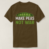 Make Peas not War 944 T-shirt (Design voorkant)