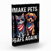 Make Pets Safe Again Grappig Fotoblokken (Links)