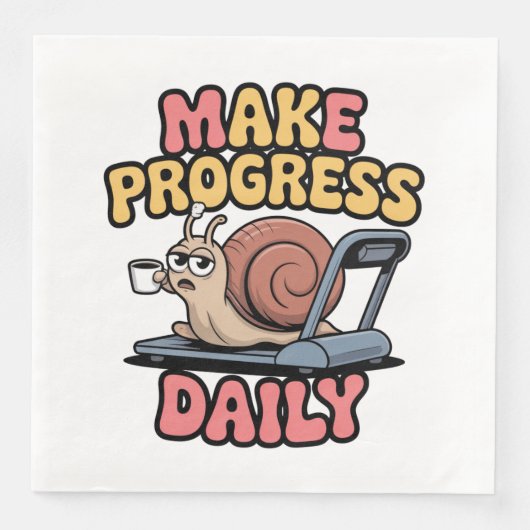 Make Progress Daily Servet (Voorkant)