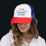 Make Racism Wrong Again Trucker Pet<br><div class="desc">Make racism wrong again trucker hat</div>