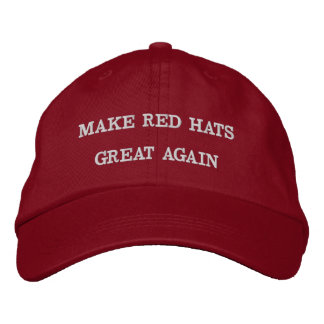 Make Red Hats Great Again Geborduurde Pet